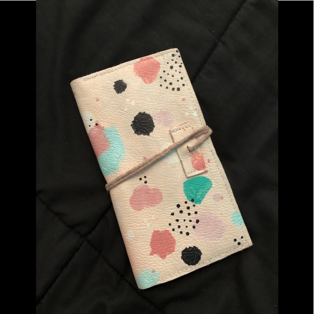 Handmade wallet from small shop
